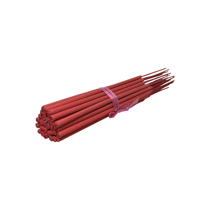 11" Fat Red Unscented Incense Sticks — Case (3000 pcs) - World of Aromas
