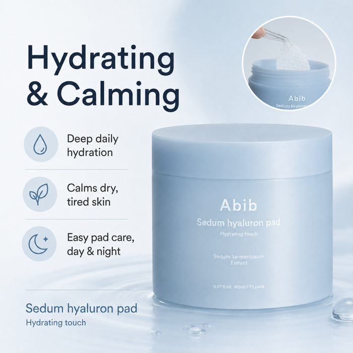 ABIB Sedum Hyaluron Pad Hydrating Touch 75ea