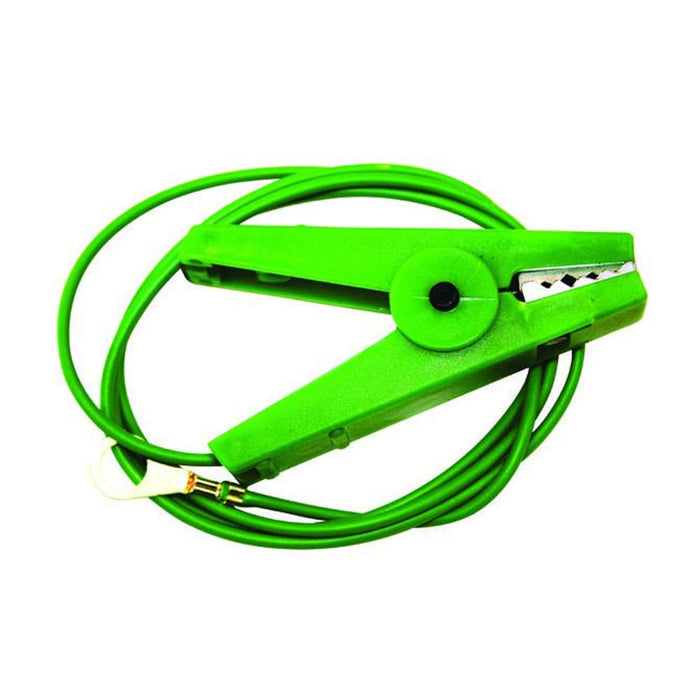 Agrifence: Earth Lead On Green Croc Clip