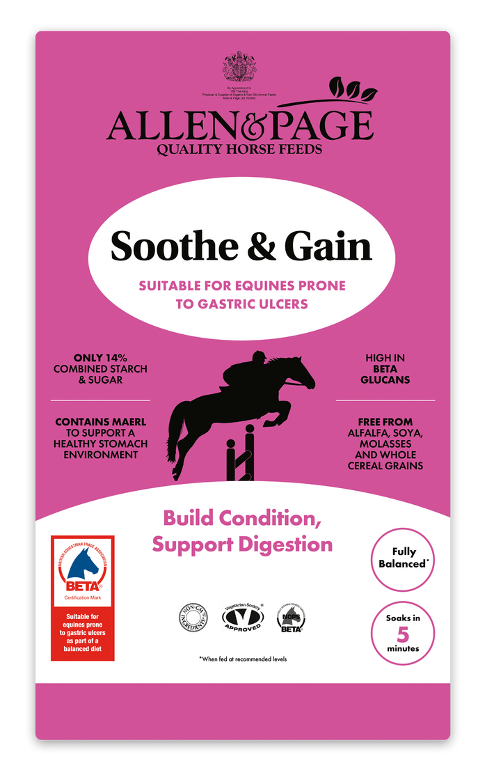 Allen & Page: Soothe & Gain (Requires Soaking) 15kg