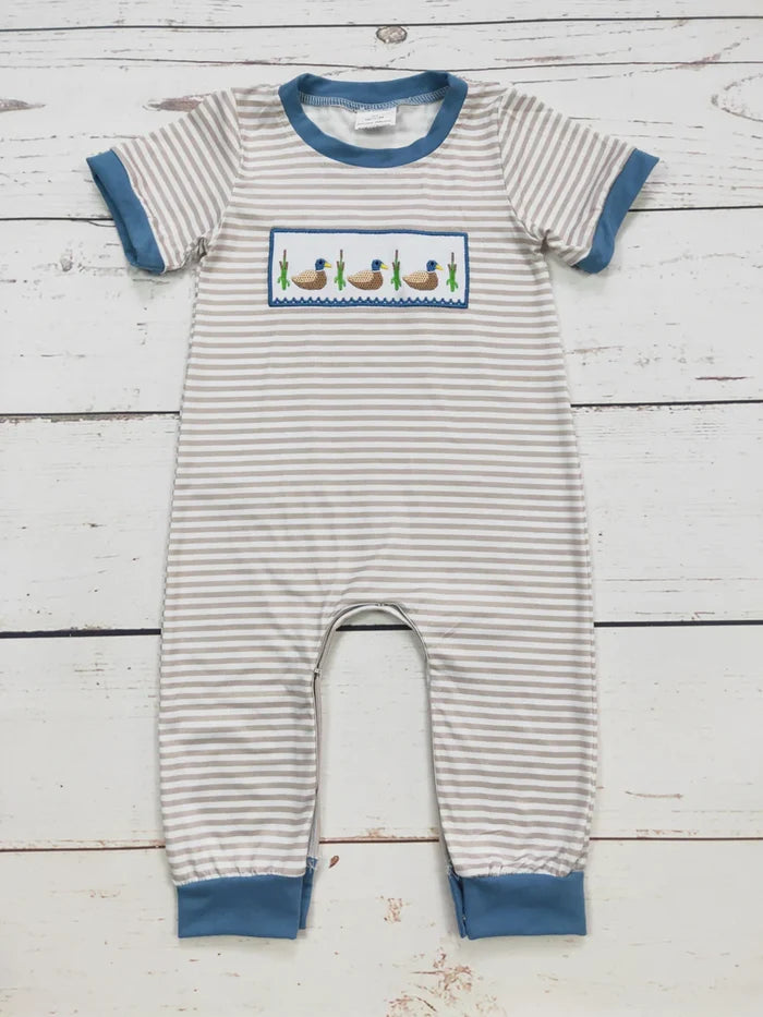 Appliqued Romper