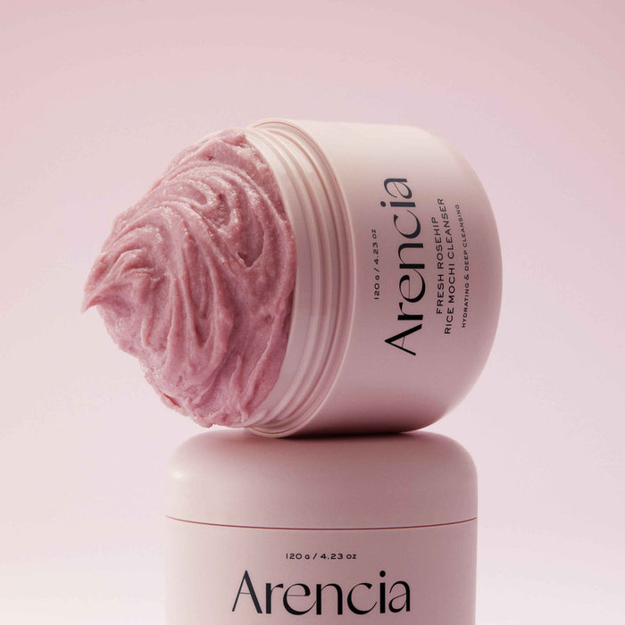 Arencia Fresh Rosehip Rice Mochi Cleanser 120g | GlamTouch UK
