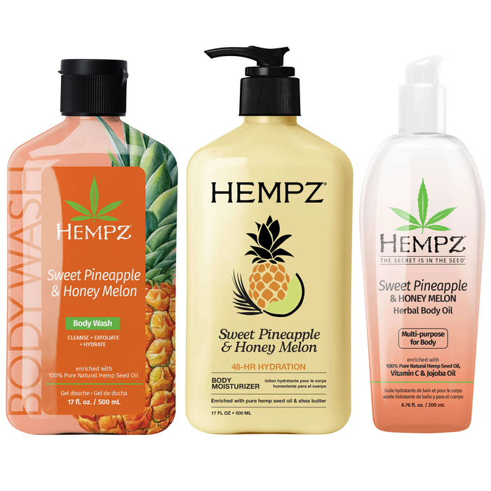 Build-Your-Own Sweet Pineapple & Honey Melon Bundle Hempz