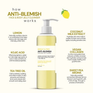 Catt & Co Bright and Free Anti-Blemish Face & Body Jelly Cleanser