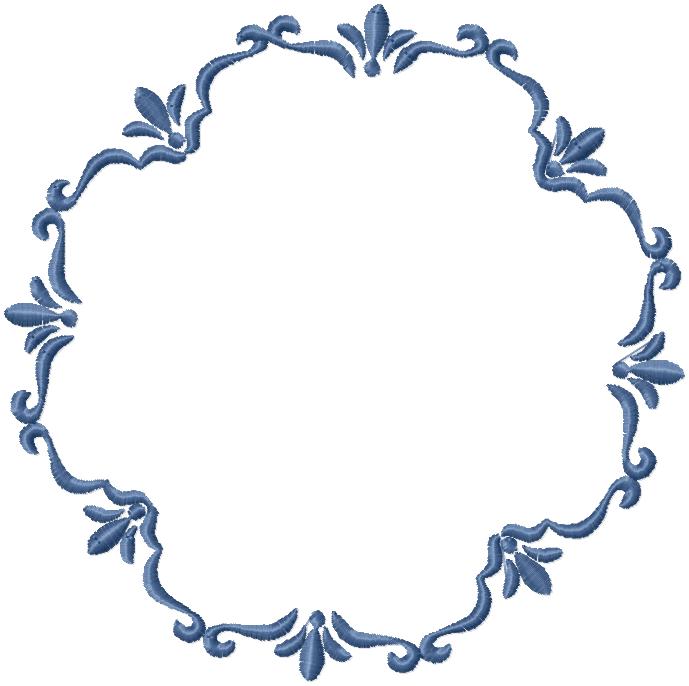 CLASSIC CIRCLE BORDER FRAME