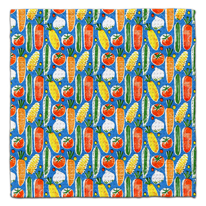 Corn On The Cob Waffle Weave Washcloth