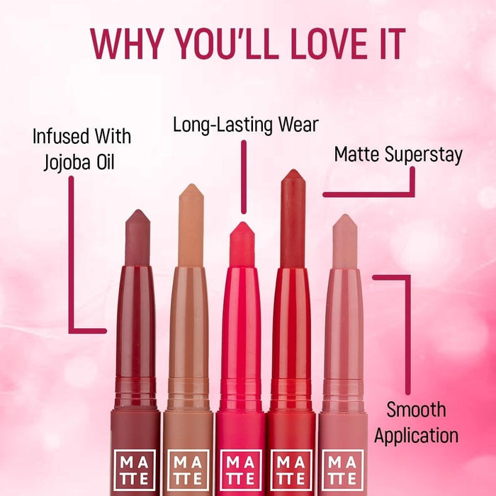 Daily Life Forever52 Stellar Matte Lipstick Made In Germany. (1.4g)