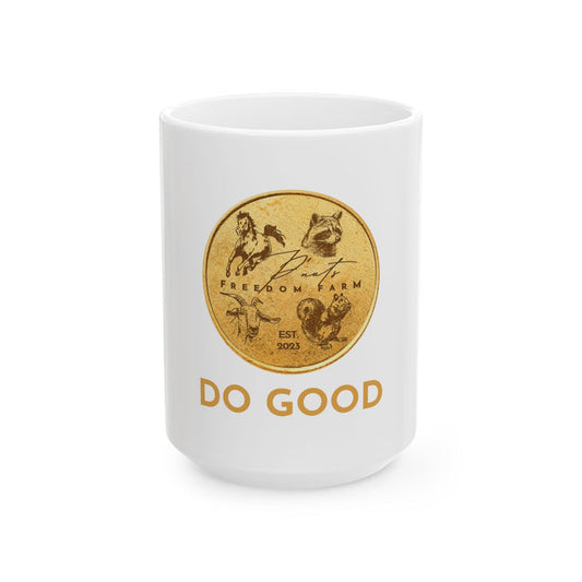 "DO GOOD" Ceramic Mug