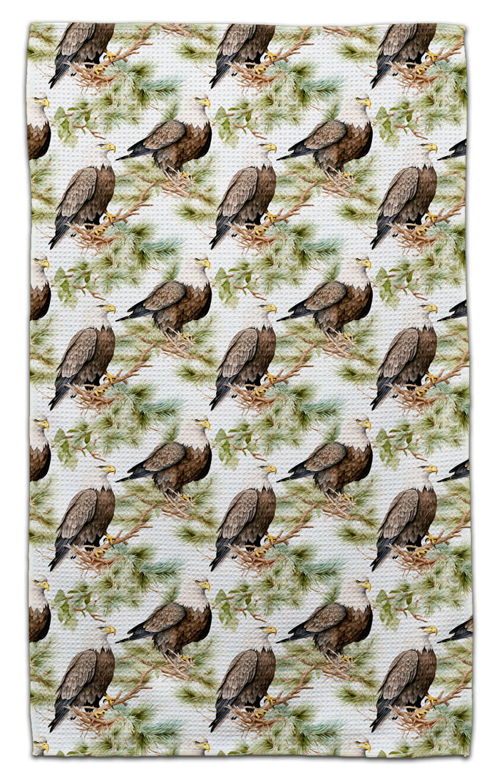 Eagles on Branches Eco-Friendly Towel - CJ Bella Co.