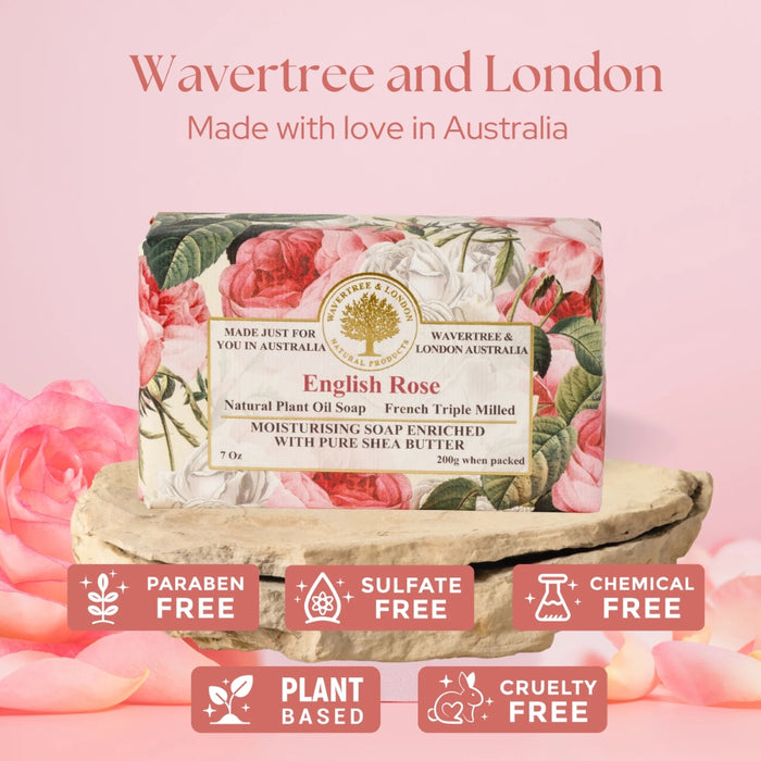 English Rose Wavertree and London Soap