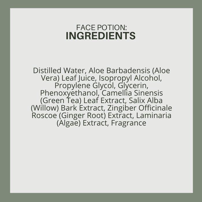 Face Potion: Pore Refining Toner with 7% Glycolic Acid
