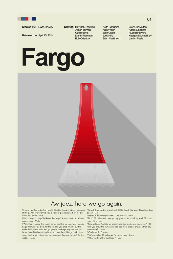 Fargo - Season 1 | 12"x18" or 18"x24" Print only