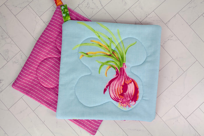 French Veggies Potholder