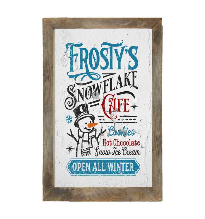 Frostys - Framed art