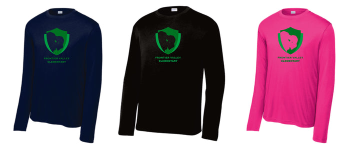FVE Wicking Long Sleeve Tee- Ladies, Unisex, and Youth