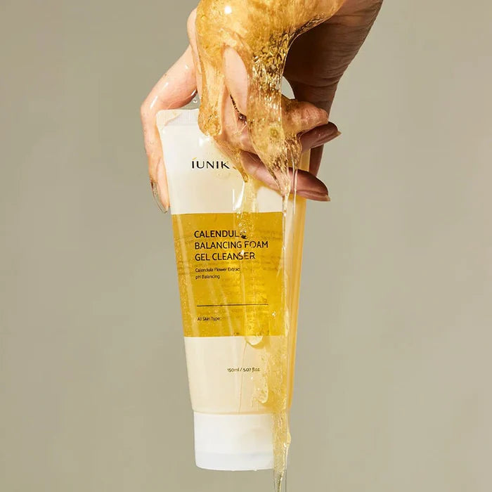 IUNIK Calendula Balancing Foam Gel Cleanser الغسول الجل الرغوي من ايونيك