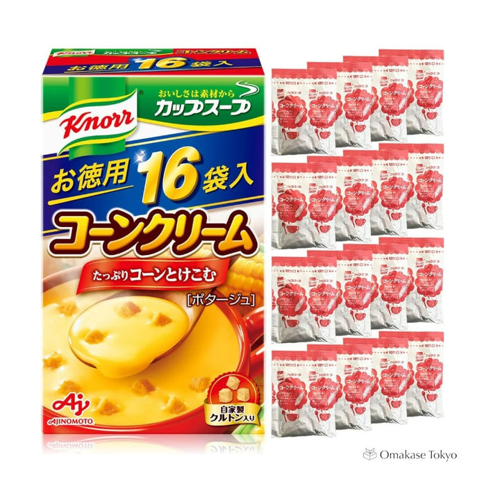 Knorr Corn Cream Cup Soup Value Pack 16 Bags