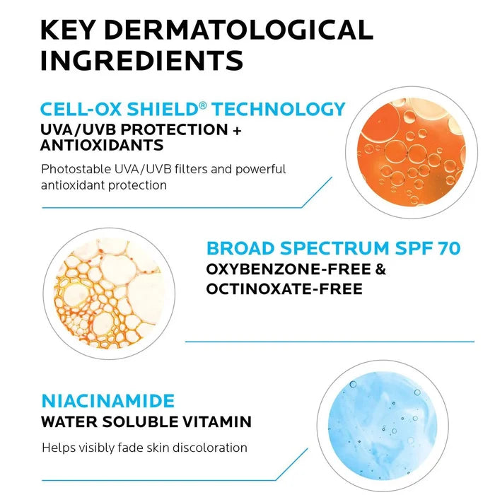LA ROCHE POSAY 70 Anthelios UV Correct Daily Lotion Sunscreen SPF70 واقي الشمس من لاروش بوزيه