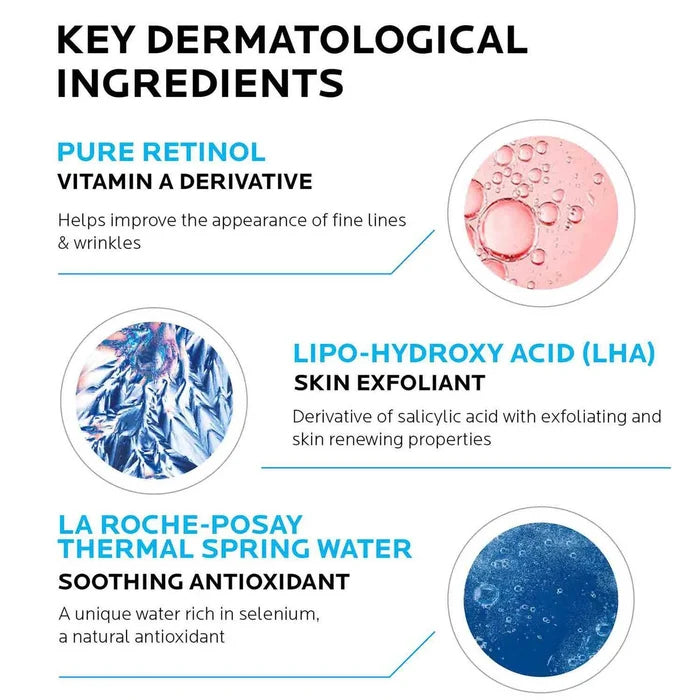LA ROCHEPOSAY Redermic Retinol Anti Aging Treatment كريم مقاوم للشيخوخة من لاروش بوزيه