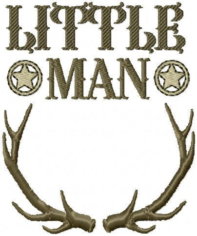 Little Man - Machine embroidery Design