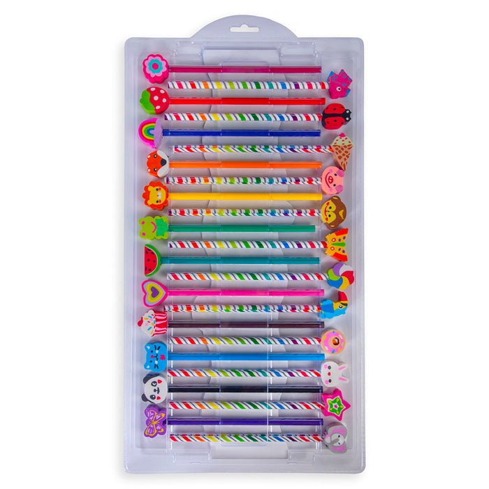 Pencil and Eraser Set 48pc