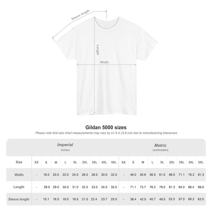 P'Nut's Freedom Farm Animals Unisex Heavy Cotton Tee