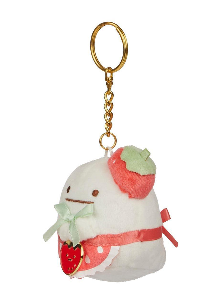 San-X Sumikko Gurashi Obake Original Strawberry Series Keychain