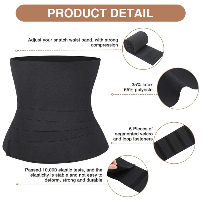 Slimming Tummy Belt Corset Top Stretch Bands Cincher Body Shaper Blossom Online UG