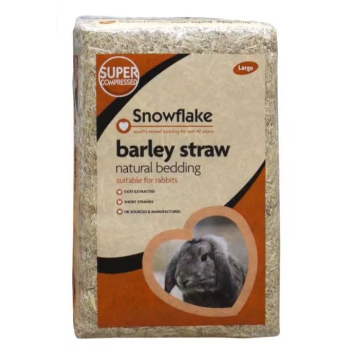 Snowflake: Meadow Straw Large