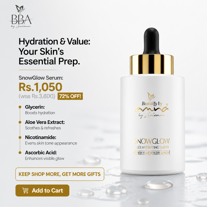 SnowGlow Face Hydrating Serum (30ml)