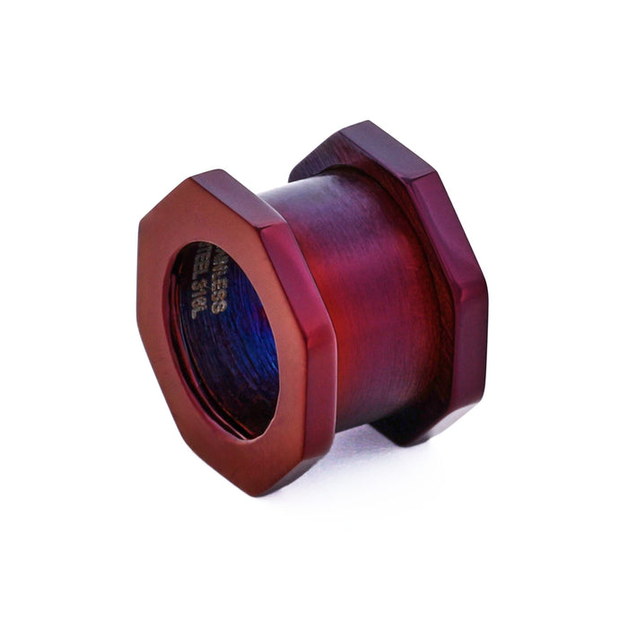 Stainless Steel Ion Plated Purple Nut
