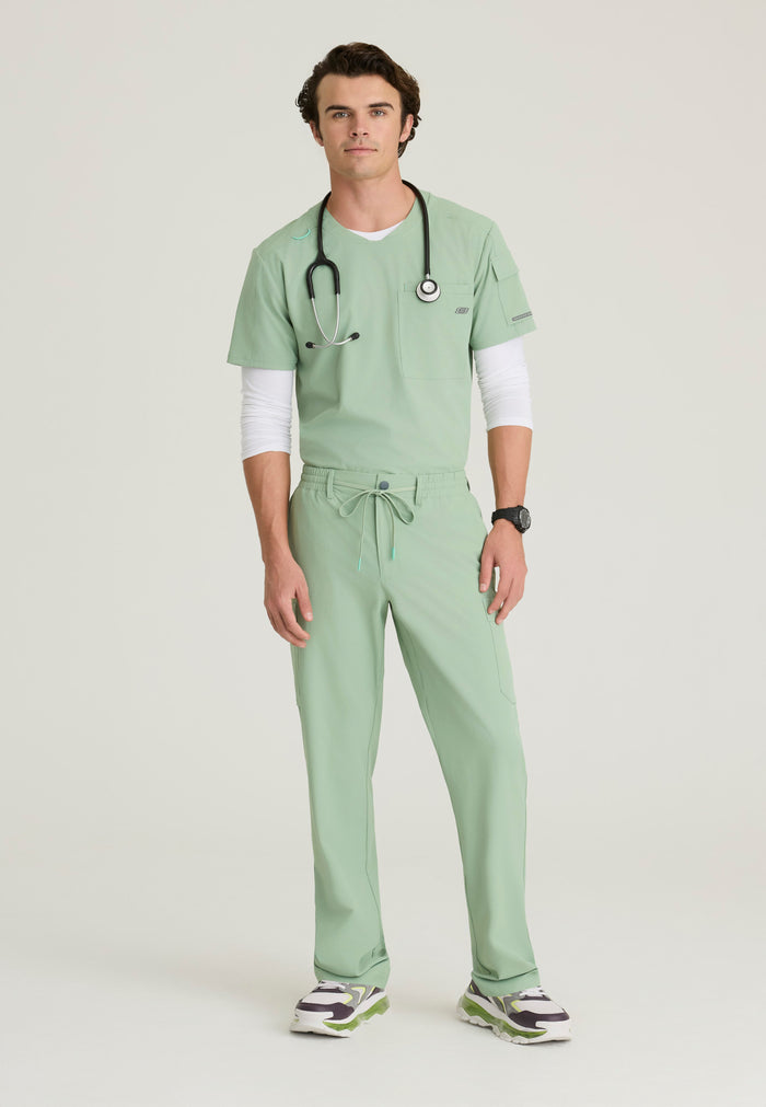Station Top - Field Green - Grey's Anatomy Scrubs