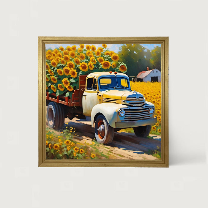 Sunflowers to market