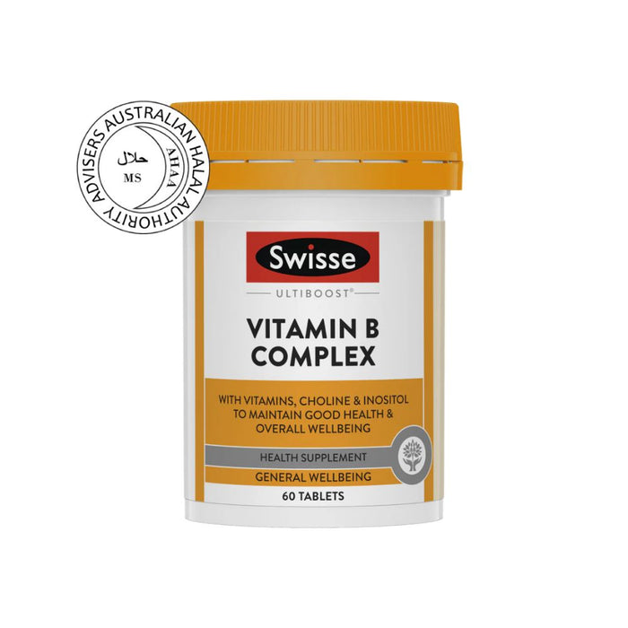 SWISSE Ultiboost Vitamin B Complex 60s | Isetan KL Online Store