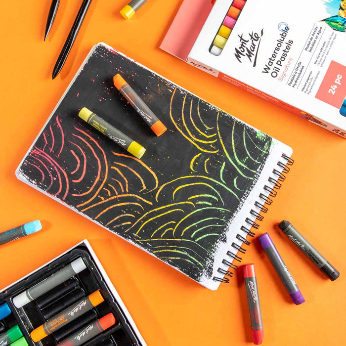 Watersoluble Oil Pastels Signature 24pc