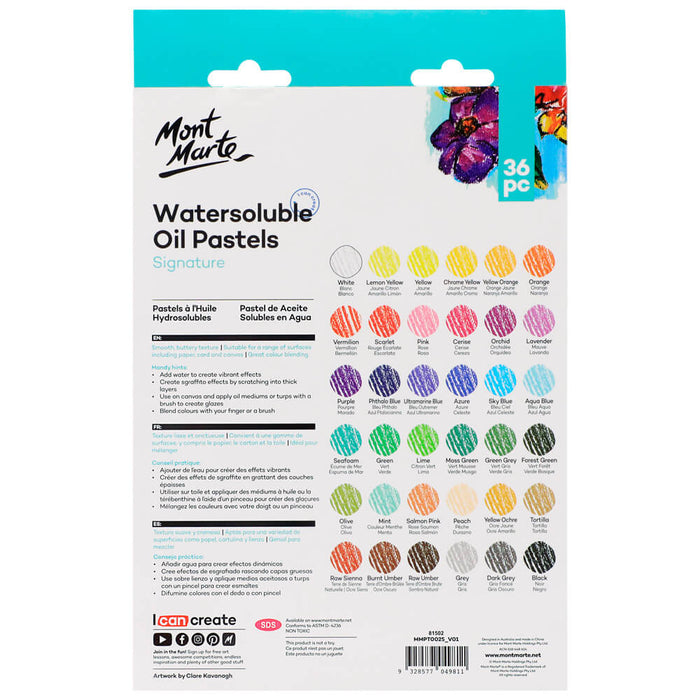 Watersoluble Oil Pastels Signature 36pc
