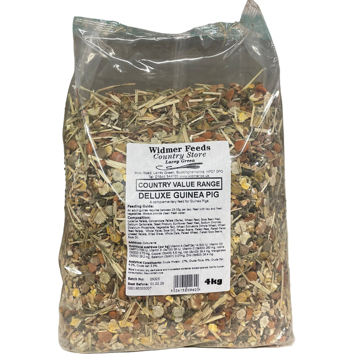 Widmer: Deluxe Guinea Pig 4kg