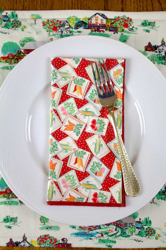 1930's Reproduction Farm Placemats