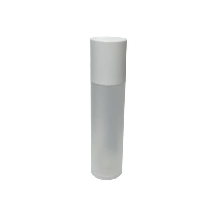 3.4  oz (100 ml) White Frosted Cylinder Twist Airless Lotion Pump - World of Aromas