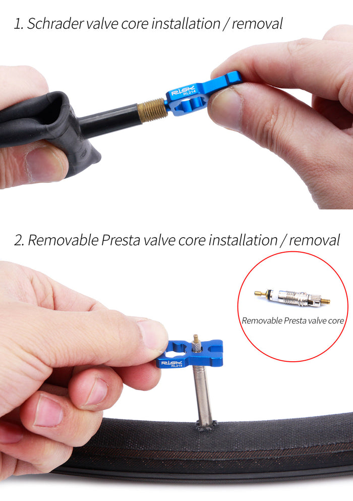4 in 1 Fahrrad Ventil Multitool von MASE Sports maselive.de