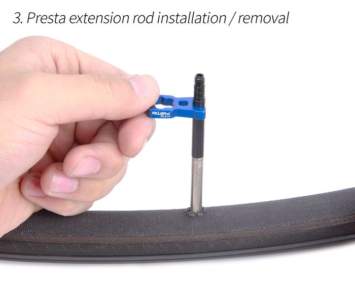 4 in 1 Fahrrad Ventil Multitool von MASE Sports maselive.de