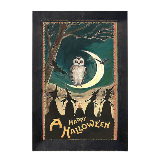 A Happy Halloween - Framed Art