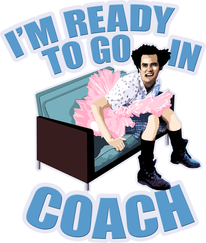 Ace Ventura Ready to Go In Coach Hoodie