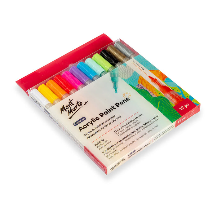 Acrylic Paint Pens Signature Fine Tip 12pc