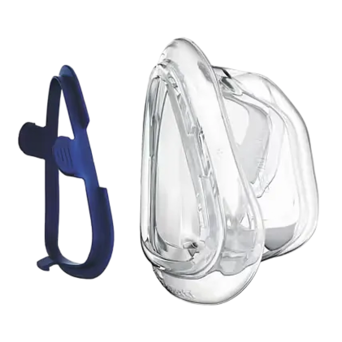 Side-view image of the ActiveCell Cushion with Clip for Mirage Activa LT and Mirage SoftGel