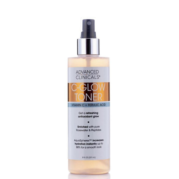 ADVANCED CLINICALS C - Glow Toner Vitamin C + Ferulic Acid تونر الفيتامين سي من ادفانسد كلينيكالز