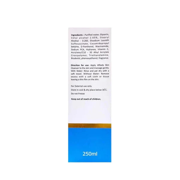 Afilada Vitamin C Face Cleansing Lotion