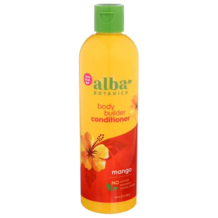 ALBA BOTANICA Hawaiian Conditioner Body Builder Mango كوندشنر الشعر بالمانجو