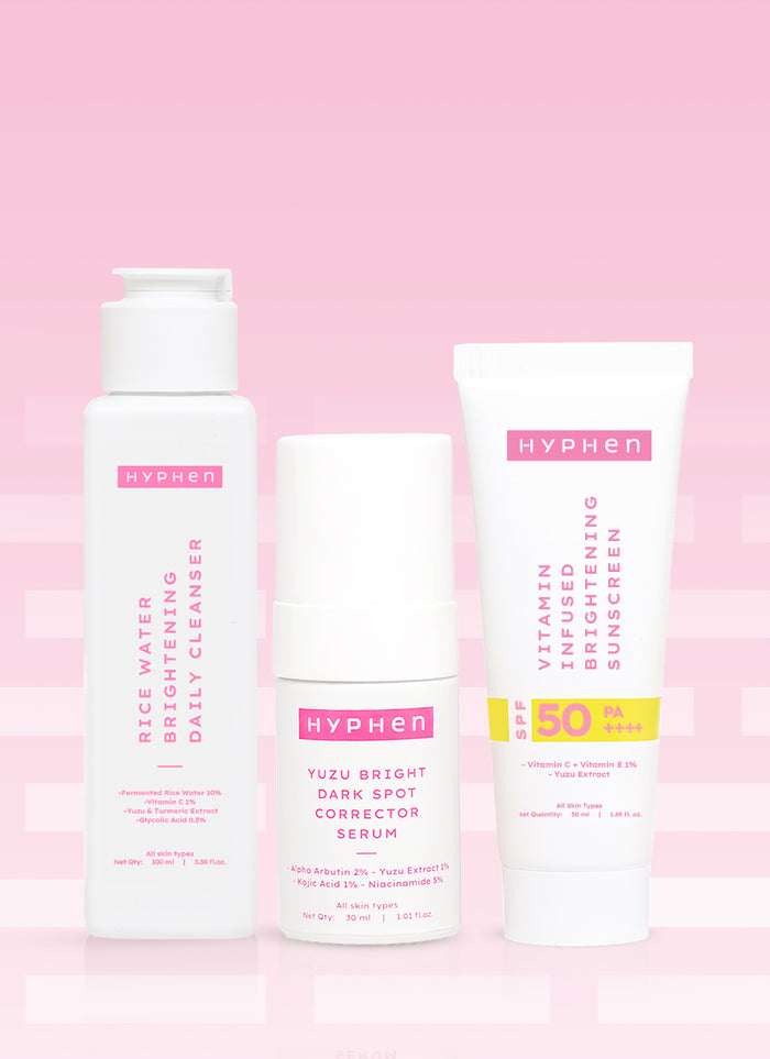 Hyphen AM Glow Essentials - front pack shot