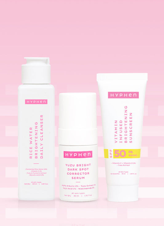Hyphen AM Glow Essentials - front pack shot